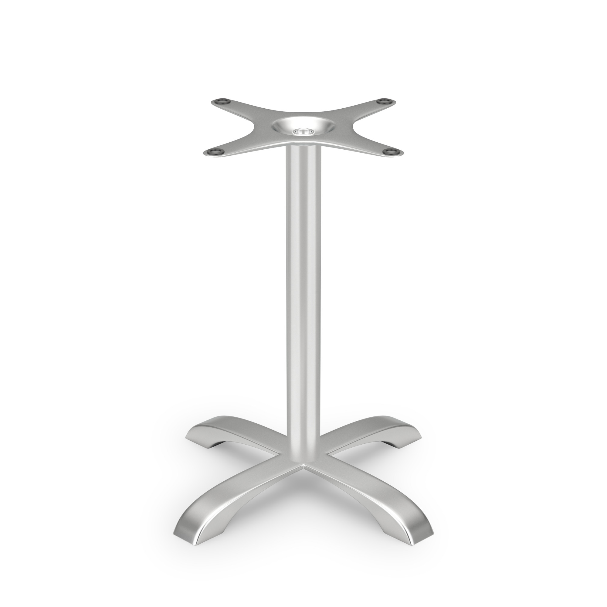 Arched 4 point Table Base - Silver